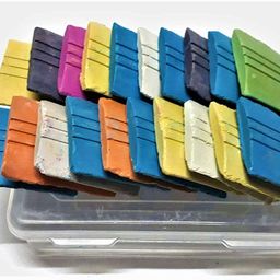 sskr Pack of 10 Pieces Soft and Smooth Tailoring Markers Box for Perfect Markings on Fabrics. Ideal for Sewing, Boutique, Quilting, Alteration, Tailoring and Fashion Designing image 1