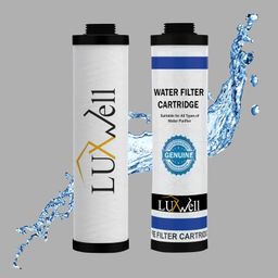 LUXWELL 9” Inch Pre Filter Candle/Cartridge for Water Purifier/RO - MLT Candle - Outer Filter- Spun Filter - Thread Filter/Cartridge for Aquaguard,Livpure, Outer Filter - Pack of 5 image 2