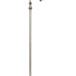Divine Trends Silver Vintage Curve Reading Task Floor Lamp Standing Adjustable, Moveable Dome Shade and Neck to Focus Light Pack of 1 image 5