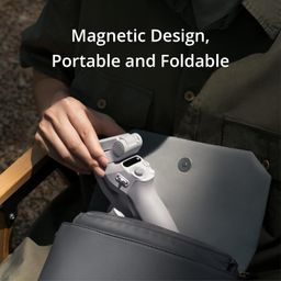 DJI OSMO Mobile SE Intelligent Gimbal 3-Axis Phone Gimbal Portable and Foldable for Android & iPhone with ShotGuides Smartphone Gimbal with ActiveTrack 5.0 Vlogging Stabilizer YouTube Video, Grey image 2