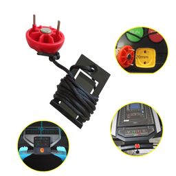 UJEAVETTE® Running Machine Safety Key Treadmill Magnetic Security Switch Lock Gym Round Plug image 3