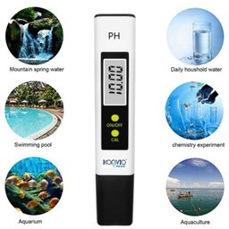 Konvio Neer pH Test Meter with High Accuracy ±0.1pH, 0.00-14.00 pH Range for Drinking Water, with Mini LCD Digital Temperature Meter Sensor for Portable Use at Room Temperature image 4