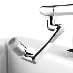 Alark 1080 Extender Faucet – Adjustable Water Flow, High-Pressure Kitchen Sink Extension, Easy Install, Leak-Proof, 360° Rotatable For Extended Reach And Flexibility Adjustable Water Flow Better Reach image 2