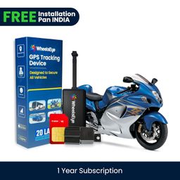 wheelseye Vehicle GPS Tracking Device with App Integration, Live Tracking & Geofencing – SIM Card Included - Compatible with Bike (1Year Subscription - Bike) - B1NN image 2