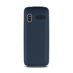 Lava A1 Vibe Dual Sim Keypad Mobile Phone (with Vibration Alert) | 1.8" Large Display | AI-Powered 1000 mAh Battery | Number Talker | Military Grade Body | Call Blink Notifications (Blue Silver) image 3