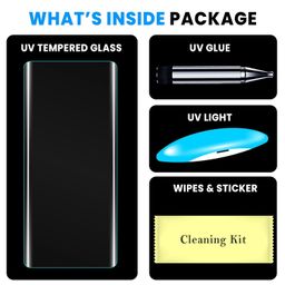 opentech OpenTech® UV Tempered Glass Screen Protector Compatible For Motorola Moto Edge 50 Fusion (6.7 inches) With Edge To Edge Coverage And Easy Installation Kit image 4