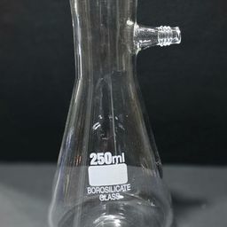 ICHEM BOROSILICATE GLASS FILTRATION FLASK 250ML CAPACITY. image 1