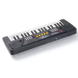 Mini Steps 37-Key Kids Piano Keyboard Toy – Musical Sound Toy with Mic, Recording, 8 Rhythms, 8 Tones & Adapter, Best for Beginners (Age 3-5) image 4