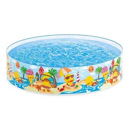 Intex 58477EP Duckling Snapset Pool 4' x 10" image 1
