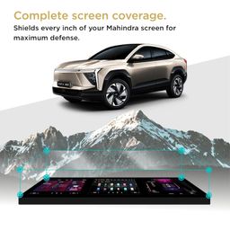 Spartan Shield COMBO Screen Guard For NEW MAHINDRA XEV 9E || Full Touchscreen Display + Steering Cluster Protector || Anti Fingerprint || Scratch Resistant || Electric Xev9E Car 9H Accessory 2025 [Not Tempered Glass] image 5