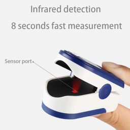 ORILEY OXMTR Fingertip Pulse Oximeter with OLED Display Blood Oxygen SpO2 Saturation Level, Heart Rate Monitor & Waveform Sensor for Home & Sports image 3
