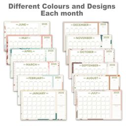 true flair Trueflair Table Desk Calendar 2025, A5 Size, For Home And Office Use, Study Planner And Daily Tracking Organiser (Design 3) image 5