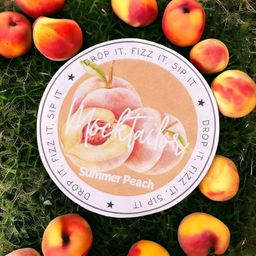mocktailor Mocktailor- Mocktail Bombs/Cocktail bombs, Soda Drink, Party Cocktail Mixer,DROP FIZZ & SIP, Perfect for Drinks & Parties, Pack of 6, Flavour - Summer Peach image 4