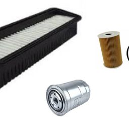 AutoClean Diesel Filter + Oil Filter + Air Filter Set For Xcent Diesel (Pack of 3) image 1