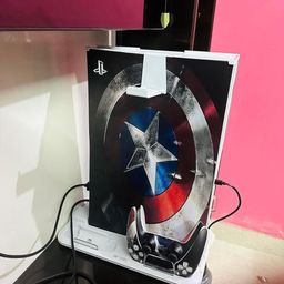 A1GRAPHIX PS5 Skin Protector for Console Wrap Sticker Skin with 2 Wireless Controller Decal Sticker image 2