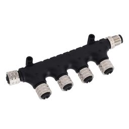 for NMEA 2000 T Connector 5 Pin IP67 Backbone Drop Cables 4 Port MultiPort Tee Terminator for Networks Boat/Yacht Parts image 3
