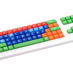 Clevy Keyboard - Large Keys, Colorful and Very Sturdy image 1
