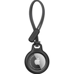 Belkin AirTag Case with Strap, Secure Holder Protective Cover for Air Tag with Scratch Resistance Accessory - Black Colour (F8W974) image 1