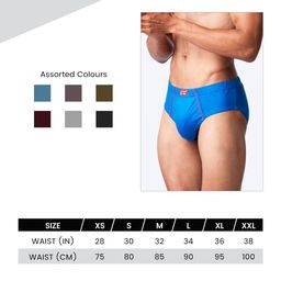alba Tip Top Plus Men's Classic Fit Briefs – 100% Combed Cotton, Lightweight & Soft, with Inner Elastic, Durable Comfort Fit (Combo of 2) image 5