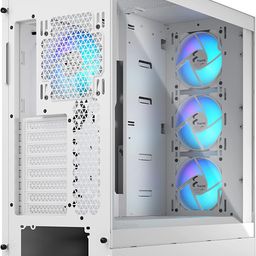 Fractal Design Pop XL Air RGB White Tempered Glass Clear Tint E-ATX Computer Case - (FD-C-POR1X-01) image 4