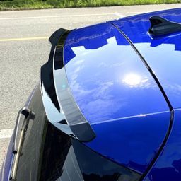 auto mt Universal ABS Rear Spoilerr Wingg Spoilerr Rearr Trunk Roof Tail Wing Lip Exterior Accessories Car Tuning Accessorices for Hatchback Trunk Lip Spoiler image 2