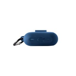 Amazon Basics Case for Apple AirPods Pro 2 2nd Generation, TWS Soft Silicone Pouch with Hook, 360° Full Shock-Absorbing Protection (Blue) (Cover Only) image 3