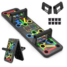 generic TWINZFIT Pushup Board, 15 in 1 Push Up Stand, Multi-Function Flex Board for Chest, Triceps, Shoulder, Back Muscles, Home Workout Gym Equipment, Multicolour image 1