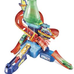 Hot Wheels Metal Shifters Color Splash Science Lab Playset, Multicolor image 1