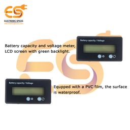 Electronic Spices Lithium Battery Capacity Indicator Voltage Tester 12V/24V/36V/48V Power Meter LCD Digital Voltmeter image 5