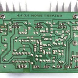 Electronic Spices 2.1 Home Theater Amplifier Board 100 watt with Bass Boost Support TDA2030 Based with inbuilt 5 Volt Regulator IC 7805 image 4