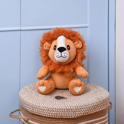 Mirada Cute Butter Sitting Lion Soft Toy for Girls/Kids | Stuffed Plush Animal |- 27cm image 2