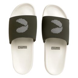chupps Bandwidth Slider for Men, FOAM6 Upper Technology (6mm Foam) Snug Fit with ERGOX PLUS Footbed (Contoured & Cushioned) for Super Comfort Flip Flop Slipper image 1