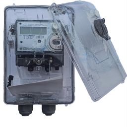 generic HPL ELECTRIC ENERGY METER CAPACITY 5-30A MULTIPLE FUNCTIONS WITH BOX Metal Electrical Box image 2