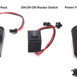CERO ® Power Functions L-Motor 88003 for Building Blocks Bricks, Compatible with Lego Technic and All Major Brands (Combo Pack) image 2
