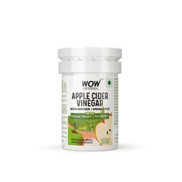 WOW Life Science Apple Cider Vinegar Effervescent Tablet + Probiotics For Weight Management, Gut Health & Digestion - 3 Effervescent Tablets image 1