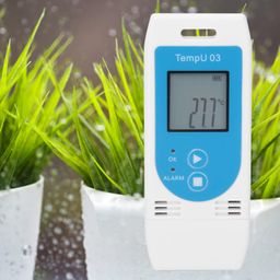 Ailoocedi LCD USB Temperature and Humidity Data Logger,LCD Display Data Recorder,Pdf GSP Datalogger Recorder,for Warehouse, Logistics,Cold Chain with Wide Measuring Range image 4