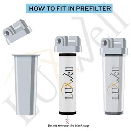LUXWELL 9” Inch Pre Filter Candle/Cartridge for Water Purifier/RO - MLT Candle - Outer Filter- Spun Filter - Thread Filter/Cartridge for Aquaguard,Livpure, Outer Filter - Pack of 5 image 5
