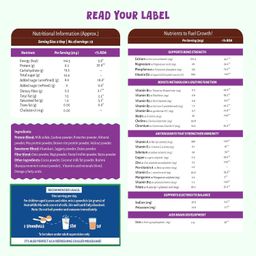 Gladful NutraMilk Healthy Chocolate Milk Mix 400g, 2+ Years, 6g Protein Per Serve, No Preservatives, Supports Immunity & Growth, Bone Health & Brain Development Made with Ragi, Oats Bajra & Nuts image 4