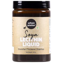 Urban Platter Soy Lecithin Liquid, 450g (Soya lecithin | Emulsifier | Thickener | Stabiliser | Natural Food Additive | Add to bakery, chocolate & confectionery products) image 1