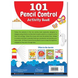 101 Pencil Control Activity Book For Kids: Tracing Practise Book Age 2+ image 2