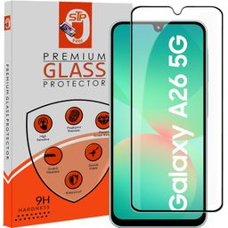 stp feel STP FEEL® Premium HD+ Tempered Glass Screen Protector Guard Compatible For Samsung Galaxy A26 5G (6.7 Inch, Pack of 1) | Edge to Edge Coverage With Easy installation kit for Smartphone image 1
