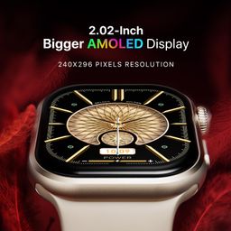 Fire-Boltt Brillia Smart Watch with 51.3mm (2.02 inch) AMOLED Display, Bluetooth Calling, SpO2, Heart Rate Monitoring, 120+ Sports Modes (Brillia, Beige) image 4