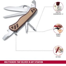 Victorinox Swiss Army Knife - Trailmaster - 12 Functions, Multi-utility Tool, Brown - 111 mm image 5