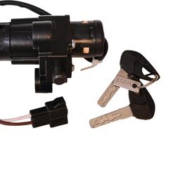 Deutsche Ignition Lock Switch with Keys For Bike Ignition Lock Switch with Two Keys Bajaj Pulsar 200 AS/Pulsar 200 RS|DEUS-0438AC image 1
