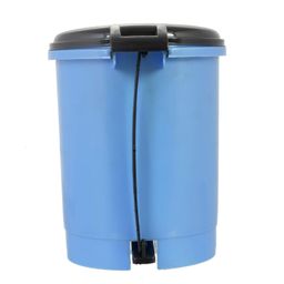 Kuber Industries Table Top Desk Garbage Dustbin Trash for Office Home Work Place,2 LTR(Blue) image 4
