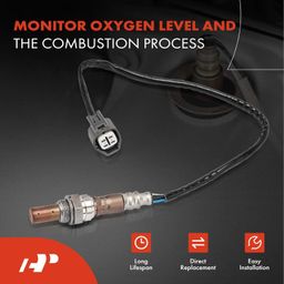 A-Premium O2 Oxygen Sensor Compatible with Jaguar XJ8 1999-2003, XJR 1999-2003, XK8 1999-2002, XKR 2000-2002, Vanden Plas 2000-2003, 4.0L, Upstream Left & Right, 2-PC Set, Replace# LNE1684BB image 2