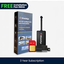Wheelseye Vehicle GPS Tracking Device with App Subscription, Live Tracking, Remote Lock & Geofencing – SIM Card Included - Compatible with Cars (GPS Device - 3 Year Subscription) - C3RR image 2