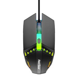 Redgear A-10 Wired Gaming Mouse with RGB LED, Lightweight and Durable Design, DPI Upto 2400, Compatible with Windows. image 1