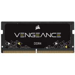 Corsair Vengeance Performance Memory Kit 16GB (1x16GB) DDR4 2666MHz CL18 Unbuffered SODIMM CMSX16GX4M1A2666C18 Black image 1