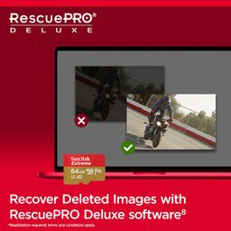SanDisk Extreme 64GB microSDXC UHS-I, V30, 170MB/s Read,80MB/s Write, Memory Card for 4K Video on Smartphones, Action Cams and Drones image 5
